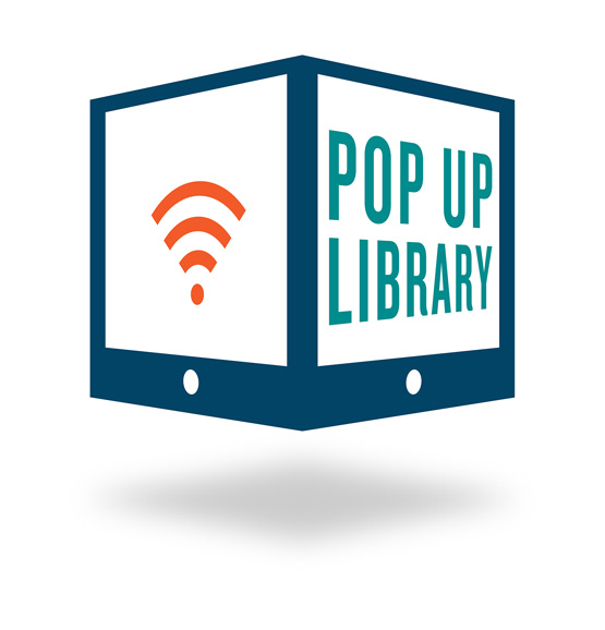 Pop Up Library Logo